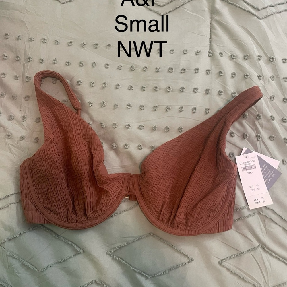 Abercrombie & Fitch Brown Underwire Bra with Adjustable Straps